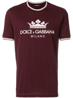 logo print T-shirt Dolce &amp; Gabbana