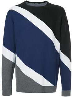 свитер в полоску дизайна колор-блок Guild Prime