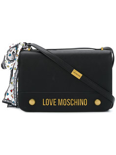 сумка на плечо с логотипом Love Moschino