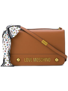 сумка на плечо с логотипом Love Moschino
