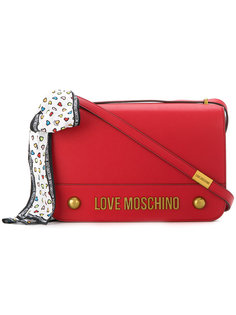 сумка на плечо с логотипом Love Moschino