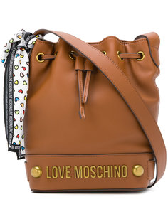 сумка на плечо с логотипом  Love Moschino