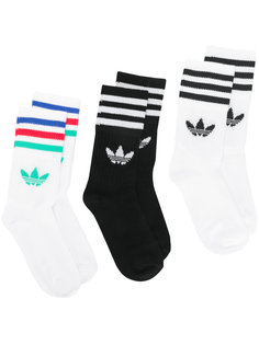 комплект из трех пар носков Adidas