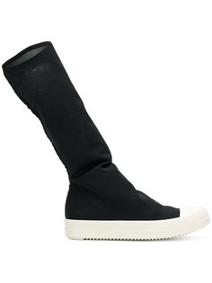 кеды с носочной вставкой Scarpe Rick Owens DRKSHDW