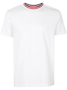 contrast collar T-shirt Moncler