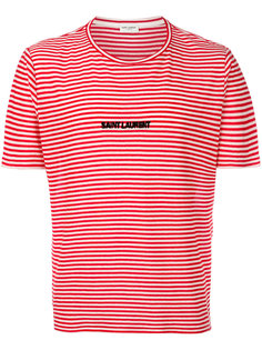 футболка в полоску Saint Laurent