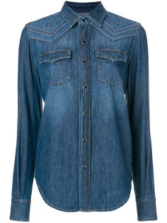 джинсовая рубашка  Saint Laurent