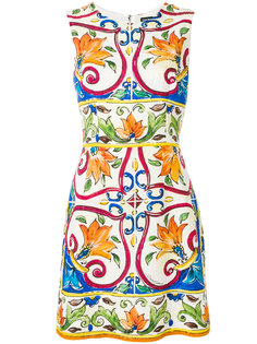 платье Abito с узором Dolce &amp; Gabbana