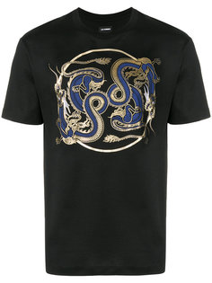 футболка с драконом Les Hommes