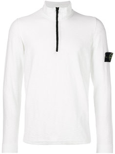 свитер поло на молнии Stone Island
