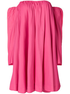 bardot ruffled dress Calvin Klein 205W39nyc