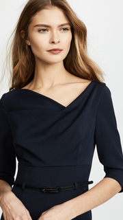 Black Halo 3/4 Sleeve Jackie O Dress