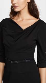 Black Halo 3/4 Sleeve Jackie O Dress