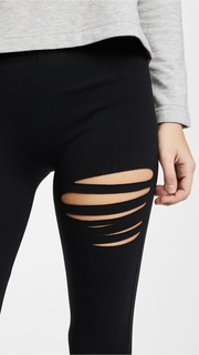 David Lerner Half Ripped Leggings
