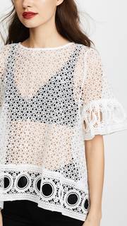 ENGLISH FACTORY Lace Blouse