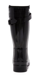 Hunter Boots Refined Back Strap Short Gloss Boots
