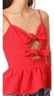 J.O.A. Tie Front Cami