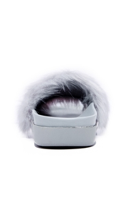 KENDALL + KYLIE Shai Faux Fur Slides