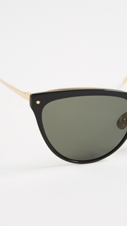 Linda Farrow Luxe Cat Eye Sunglasses