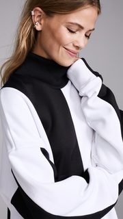 Marques Almeida Panelled Turtleneck Jumper