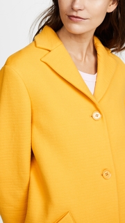 Nina Ricci Sunflower Honeycomb Coat