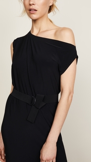 Norma Kamali Drop Shoulder Gown