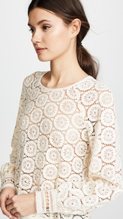 See by Chloe Ornamental Lace Top