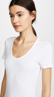 Splendid 1x1 Scoop Tee