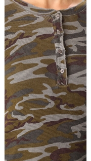 Stateside Camo Thermal Henley