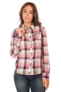 Рубашка в клетку женская Zoo York Plaid Top Real Gum