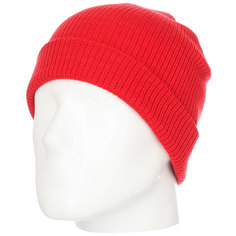 Шапка носок WearColour Rib Beanie Red