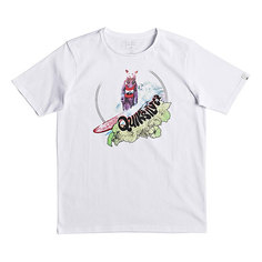 Футболка детская Quiksilver Sslogbearyouth White