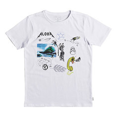 Футболка детская Quiksilver Sspukekatunayth White