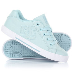Кеды кроссовки низкие женские DC Chelsea Tx Light Blue