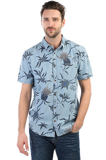 Рубашка Quiksilver Shakkamate Blue Used Shakka Mat