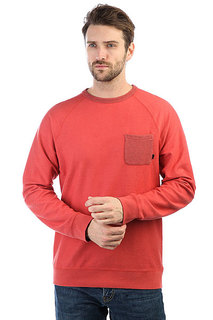 Лонгслив Quiksilver Baaocrew Mineral Red