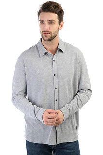 Рубашка Quiksilver Longeffect Light Grey Heather