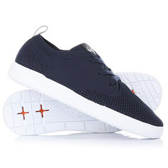 Кеды кроссовки низкие Quiksilver Shorbrkstreknit Blue/Grey