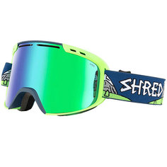 Маска для сноуборда Shred Amazify Needmoresnow Neon Green/Navy