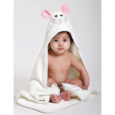 Полотенце с капюшоном Lola the Lamb (0-18 мес.), Zoocchini