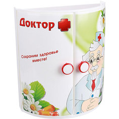 Полка для ванной  "Доктор +" (прямая), Alternativa