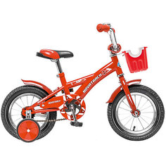 Велосипед Delfi, красно-бордовый, 12 дюймов, Novatrack