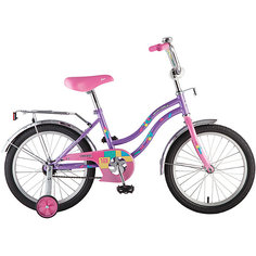 Велосипед Novatrack 14",TETRIS, фиолетовый
