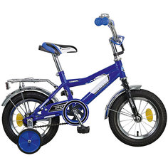 Велосипед Novatrack 12", COSMIC, синий