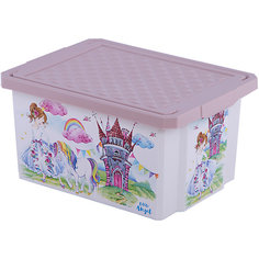 Детский ящик для хранения игрушек "X-BOX" "Сказочная Принцесса", 17л Little Angel