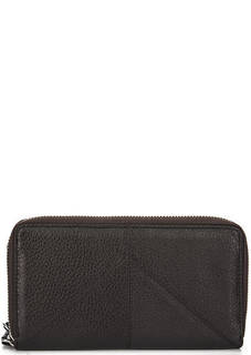 Кожаный кошелек с двумя отделами Gianni Conti