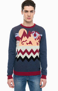 Хлопковый джемпер с длинными рукавами Trussardi Jeans