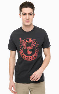 Хлопковая футболка с круглым вырезом Red Tab Levis®