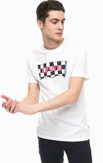 Хлопковая футболка с ярким принтом Red Tab Levis®