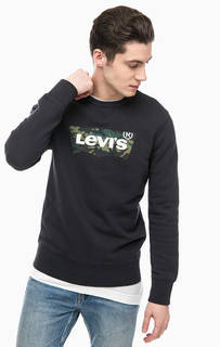 Серый хлопковый свитшот Red Tab Levis®